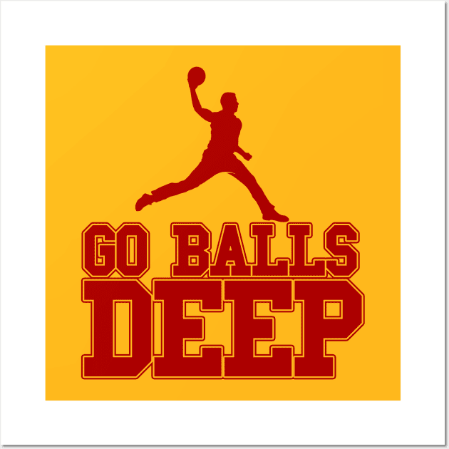 Go Balls Deep Wall Art by Meta Cortex